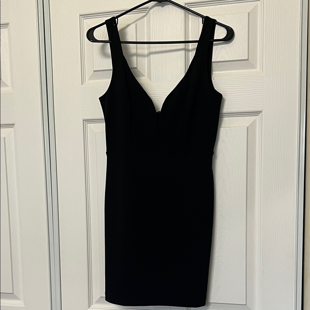 Express Black Sleeveless Mini Dress